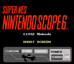 Super Scope 6 screenshot 4 for Super Nintendo